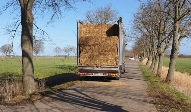 Stas Schubboden zum Strohtransport