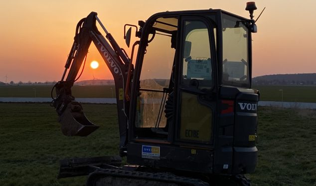 Volvo Minibagger EC18E